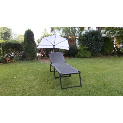 HOLLY KAUFLAND Edition Nr. 2 Fächerschirm natur, UV Sonnenschutz für Liegen