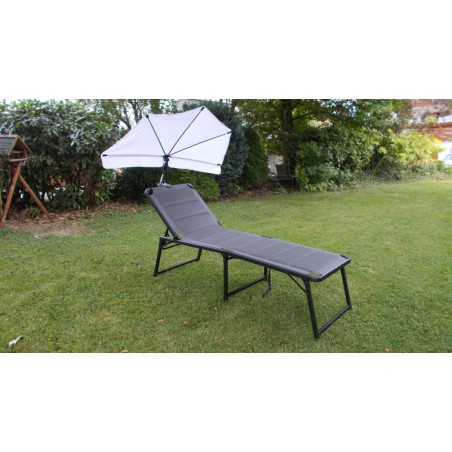 HOLLY KAUFLAND Edition Nr. 2 Fächerschirm natur, UV Sonnenschutz für Liegen