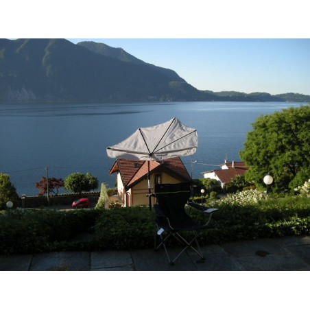 HOLLY KAUFLAND Edition Nr. 5 Fächerschirm natur, UV Sonnenschutz für Faltstühle