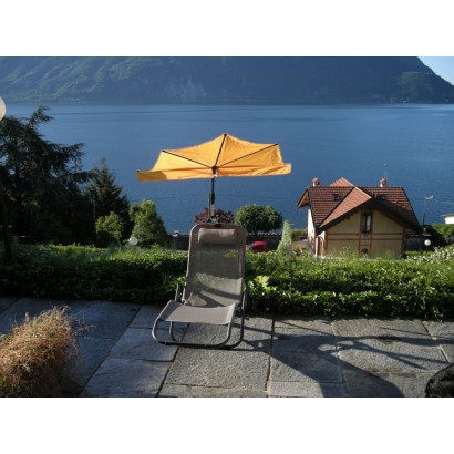 HOLLY KAUFLAND Edition Nr. 6 Fächerschirm gelb, UV Sonnenschutz für Faltstühle