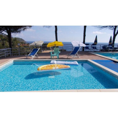 HOLLY KAUFLAND Edition Nr. 8 Fächerschirm weiss, UV Sonnenschutz Modell Elba