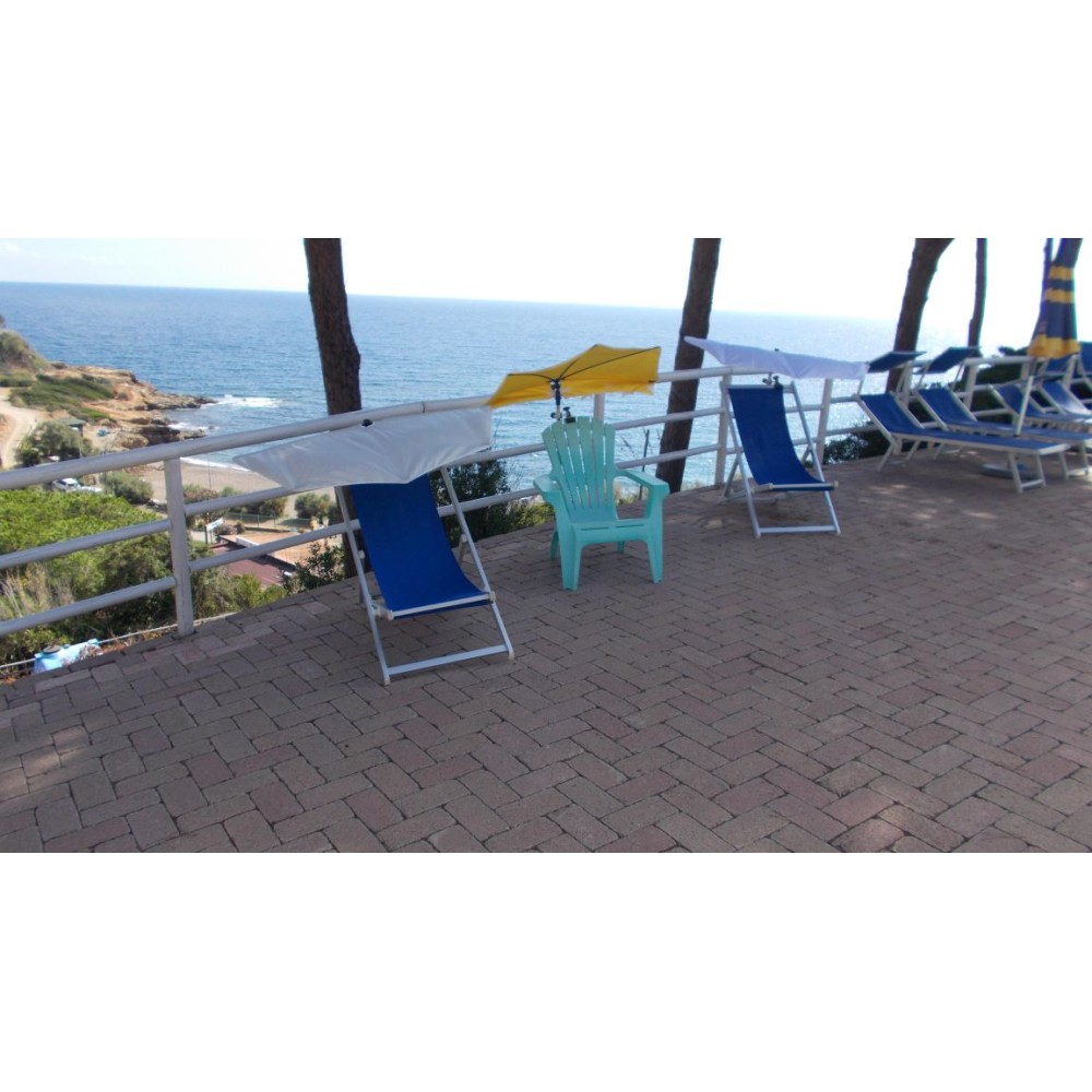 HOLLY KAUFLAND Edition Nr. 9 Fächerschirm natur, UV Sonnenschutz Modell Elba