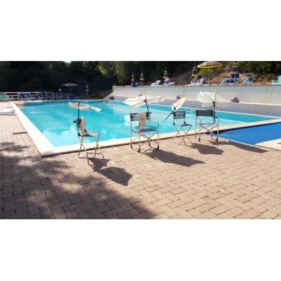 HOLLY KAUFLAND Edition Nr. 9 Fächerschirm natur, UV Sonnenschutz Modell Elba