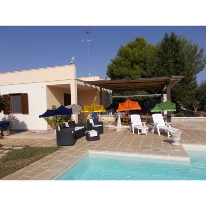 HOLLY KAUFLAND Edition Nr. 19 Fächerschirm natur, UV Sonnenschutz Modell Salento