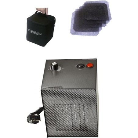 HOLLY STABIELO ECOMAT 2000 CLASSIC Elektrozusatzheizung, 230V, Standard-Version inkl. 5 Stück Staubfilter + Transporttasche