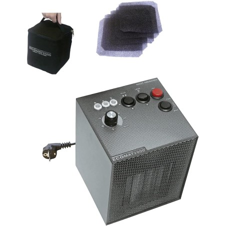 HOLLY STABIELO ECOMAT 2000 SELECT Elektrozusatzheizung, 230V, Select-Version inkl. 5 Stück Staubfilter + Transporttasche