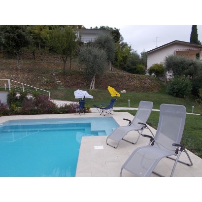 HOLLY Exklusivmodell Beach And Shore drehbarer teleskopierbarer Sonnenschutzfächer Fächerschirm gelb inkl. Multihalterung