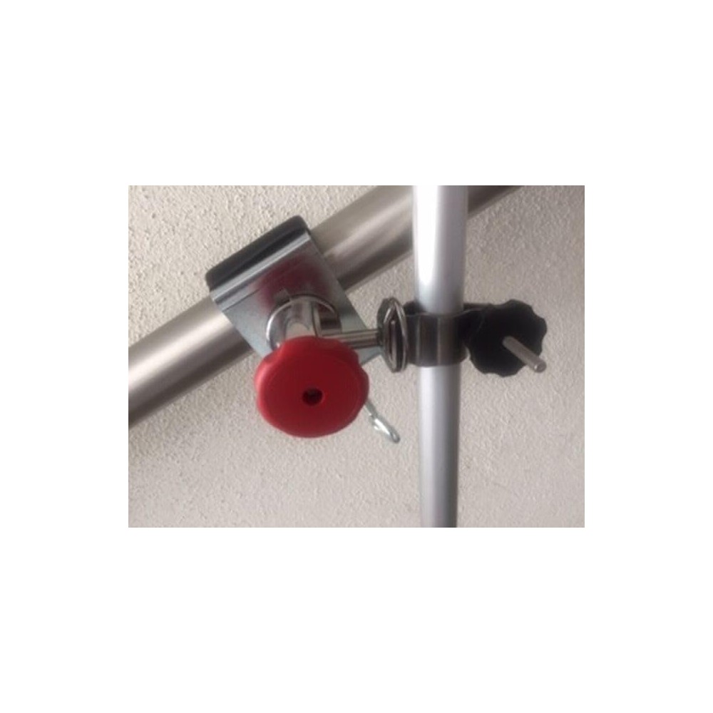 HOLLY STABIELO Schirmhalter 360° bis 40mm Durchmesser mit Edelstahl-Konus für Stöcke bis max. 38mm Durchmesser