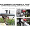 HOLLY STABIELO Schirmhalter 360° bis 40mm Durchmesser mit Edelstahl-Konus für Stöcke bis max. 38mm Durchmesser