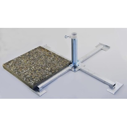 MADE IN BW - STABIELO Sicherheits - Plattenständer für Platten 50x50cm und Schirmstöcke bis 55mm