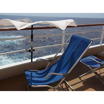 MADE IN BW - HOLLY Kleiner 360° drehbarer Brüstungshalter Spannweite max. 35mm für Stöcke max. Ø 30mm