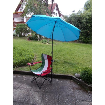 MADE IN BW - HOLLY 360° drehbarer Brüstungshalter max. 60mm Spannweite für Stöcke max. Ø 30mm