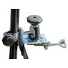 MADE IN BW - HOLLY 360° drehbarer Brüstungshalter max. 60mm Spannweite für Stöcke max. Ø 30mm