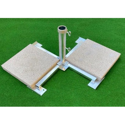 MADE IN BW - STABIELO Sicherheits Plattenschirmständer für 40er Platten und 55er Stöcke