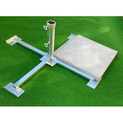 MADE IN BW - STABIELO Sicherheits Plattenschirmständer für 40er Platten und 55er Stöcke