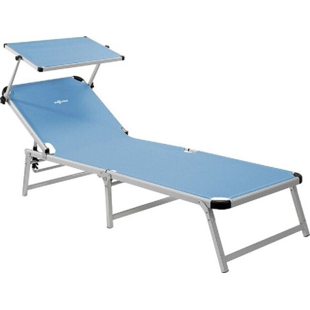 BRUNNER Sonnenliege Marbella hellblau - autorisierter Vertrieb HOLLY-STABIELO