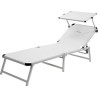 BRUNNER Sonnenliege Marbella weiss - authorisierter Vertrieb HOLLY-STABIELO