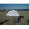 HOLLY DUO-MASTERHOLDER holder for CHAIR BEACH with UV protection fan shade color white and 360° GVC multi-holder