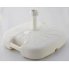 STABIELO UV PE parasol base white 18 kg for filling with water / sand for parasol poles up to 32 mm diameter