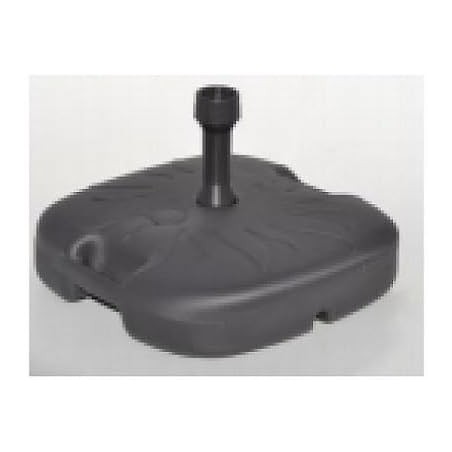 STABIELO UV PE Sonnenschirmständer anthrazit 18kg zum Füllen mit Wasser / Sand für Schirmstöcke bis 32 mm Durchmesser