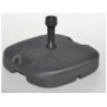 STABIELO UV PE parasol base anthracite 18 kg for filling with water / sand for parasol poles up to 32 mm diameter