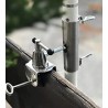 HOLLY-Duo-Masterholder 360° umbrella holder made of stainless steel