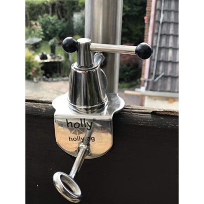 HOLLY-Duo-Masterholder 360° umbrella holder made of stainless steel