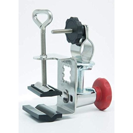 HOLLY duo masterholder, umbrella holder, balcony clip made of stainless steel