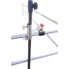 HOLLY parasol holder, multi-holder made of stainless steel