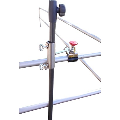HOLLY parasol holder, stainless steel multi-holder