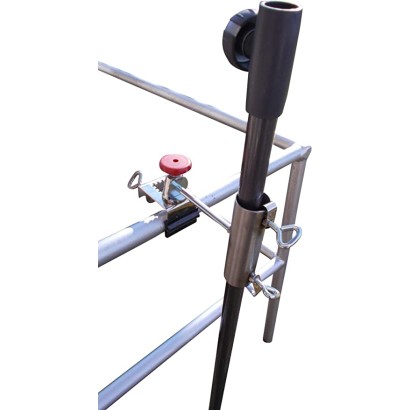 HOLLY parasol holder, stainless steel multi-holder