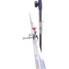 HOLLY parasol holder, stainless steel multi-holder
