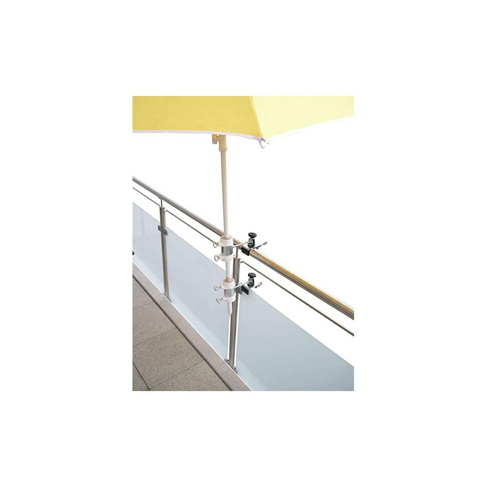 HOLLY parasol holder, multi-holder made of bright galvanized steel
