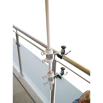 HOLLY Masterholder parasol holder made of bright galvanized steel