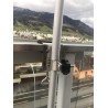 HOLLY Parasol holder for balcony railings