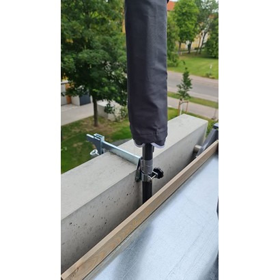 STABIELO-HOLLY rubberized parasol parapet holder