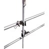 2 Stück HOLLY Sonnenblenden-/Sonnenschirm-Universalhalter VE-HO-SC patentiert aus rostfreiem Edelstahl