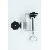 HOLLY Parasol holder for balcony railings, various fastening options, made of stainless steel