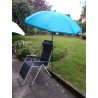 HOLLY-STABIELO umbrella holder, 360° rotatable, with stainless steel sleeve