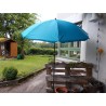 HOLLY-STABIELO umbrella holder, 360° rotatable, with stainless steel sleeve