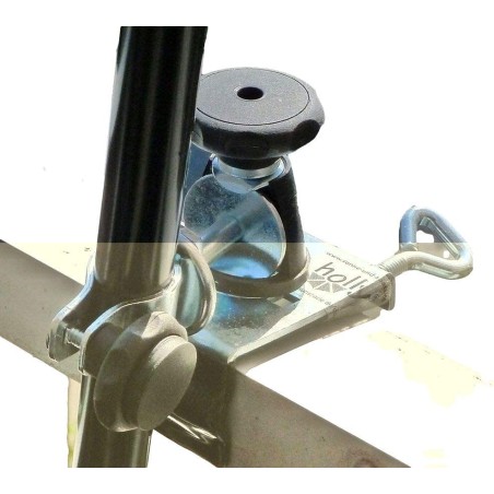 HOLLY-STABIELO umbrella holder, 360° rotatable, with stainless steel sleeve