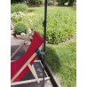 HOLLY-STABIELO balcony umbrella holder made of bright galvanized steel