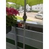 HOLLY-STABIELO Schirmhalter 360° drehbar aus glanzverzinktem Stahl