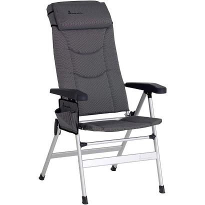 STABIELO ISABELLA Komfort Relaxsessel Thor, mit Seitentasche, dunkelgrau