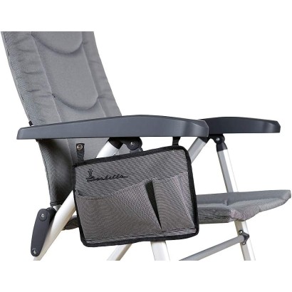 STABIELO ISABELLA Komfort Relaxsessel Thor, mit Seitentasche, hellgrau