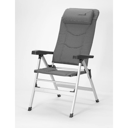 STABIELO ISABELLA Comfort recliner Thor, with leg rest, light grey