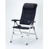 2 pieces STABIELO ISABELLA comfort recliner Thor with carrying bag, dark blue