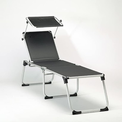 STABIELO ISABELLA Sun lounger, anthracite