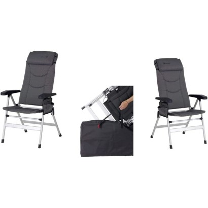 2 pieces of STABILO folding chair Thor, light grey,...