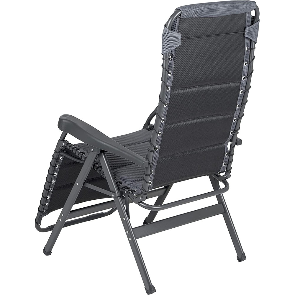 HOLLY CRESPO Relax armchair AP232 AD aluminium grey